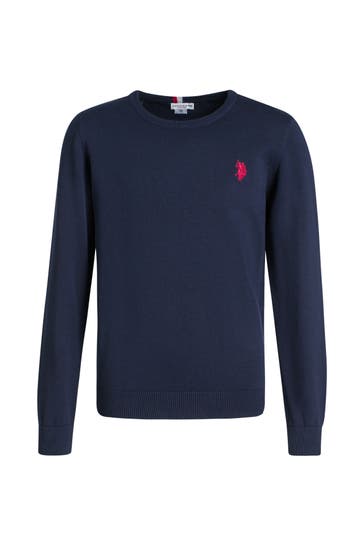 U.S. POLO ASSN. Strickpullover 'Jim' dunkelblau