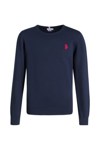 U.S. POLO ASSN. Strickpullover 'Jim' dunkelblau