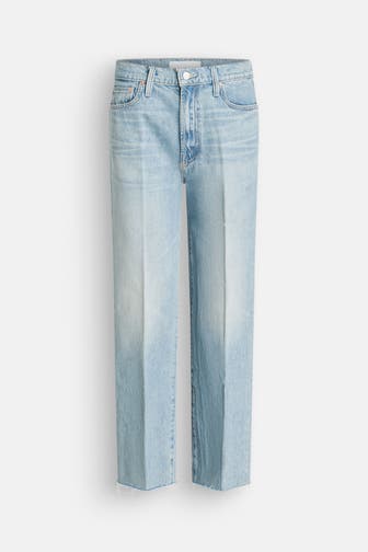 MOTHER Jeans 'The Rambler Zip Ankle' straight