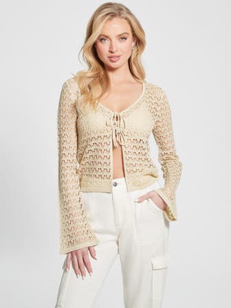 GUESS Strickjacke gold
