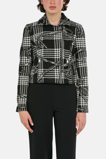 GUESS Bouclé-Blazer 'Dover' gemustert