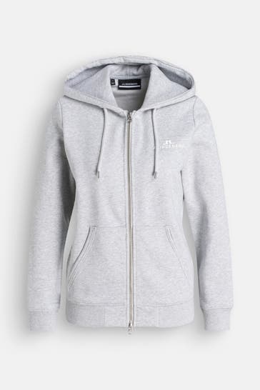 J.LINDEBERG SPORTSWEAR Sweatjacke grau