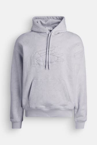 LACOSTE Hoodie grau