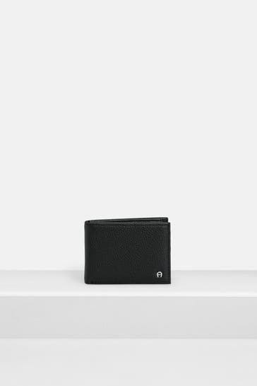 AIGNER 'Fabio' black leather wallet