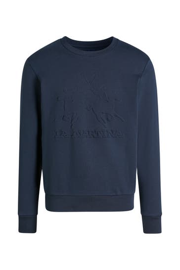 LA MARTINA Sweatshirt dunkelblau