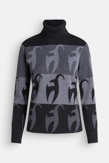 TONI SAILER Strickpullover 'Raffaela' dunkelgrau