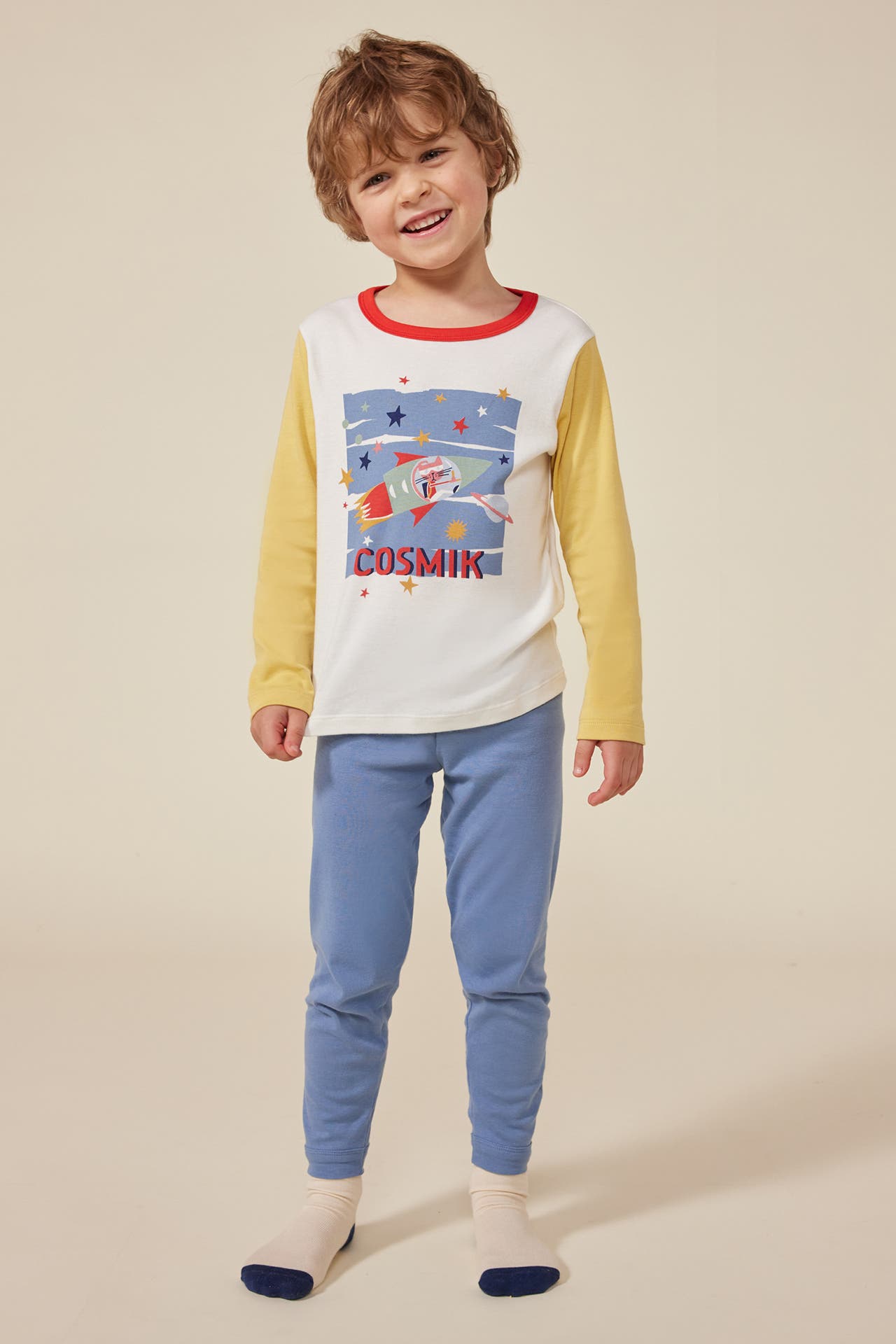 PETIT BATEAU Pyjama mehrfarbig, Bild 1