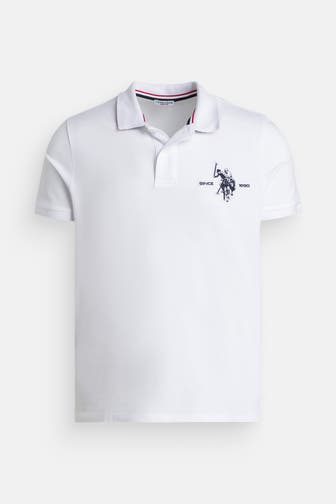 U.S. POLO ASSN. Polo-Shirt 'Kory' weiß