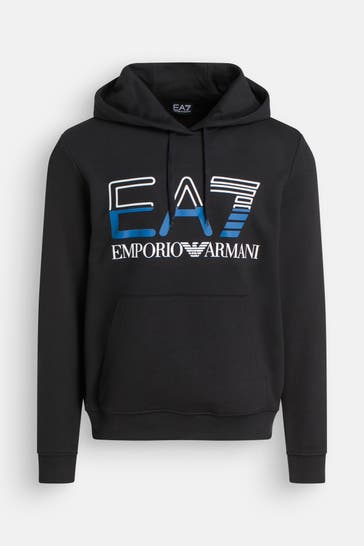 EA7 Hoodie schwarz