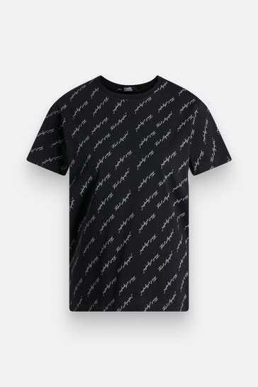 KARL LAGERFELD T-Shirt gemustert