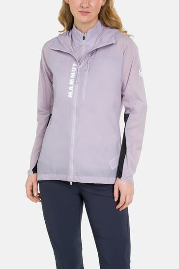 MAMMUT Windbreaker 'Aenergy WB Hooded' flieder