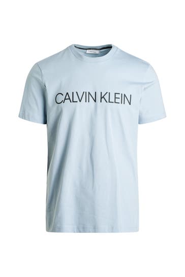 CK JEANS T-Shirt hellblau