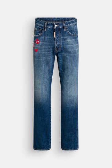 DSQUARED2 Jeans blau slim