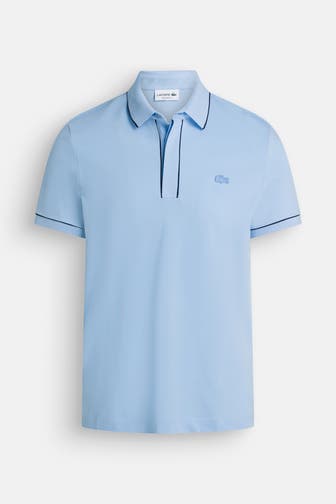 LACOSTE Polo-Shirt taubenblau