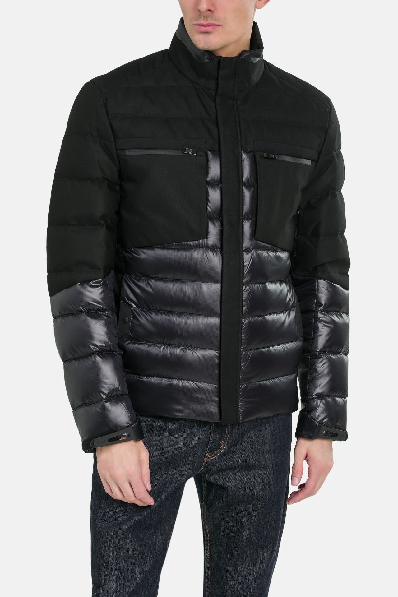 BOSS GREEN Light-Daunenjacke 'Bergen' schwarz, Bild 1