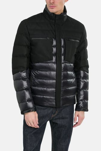 BOSS GREEN Light-Daunenjacke 'Bergen' schwarz