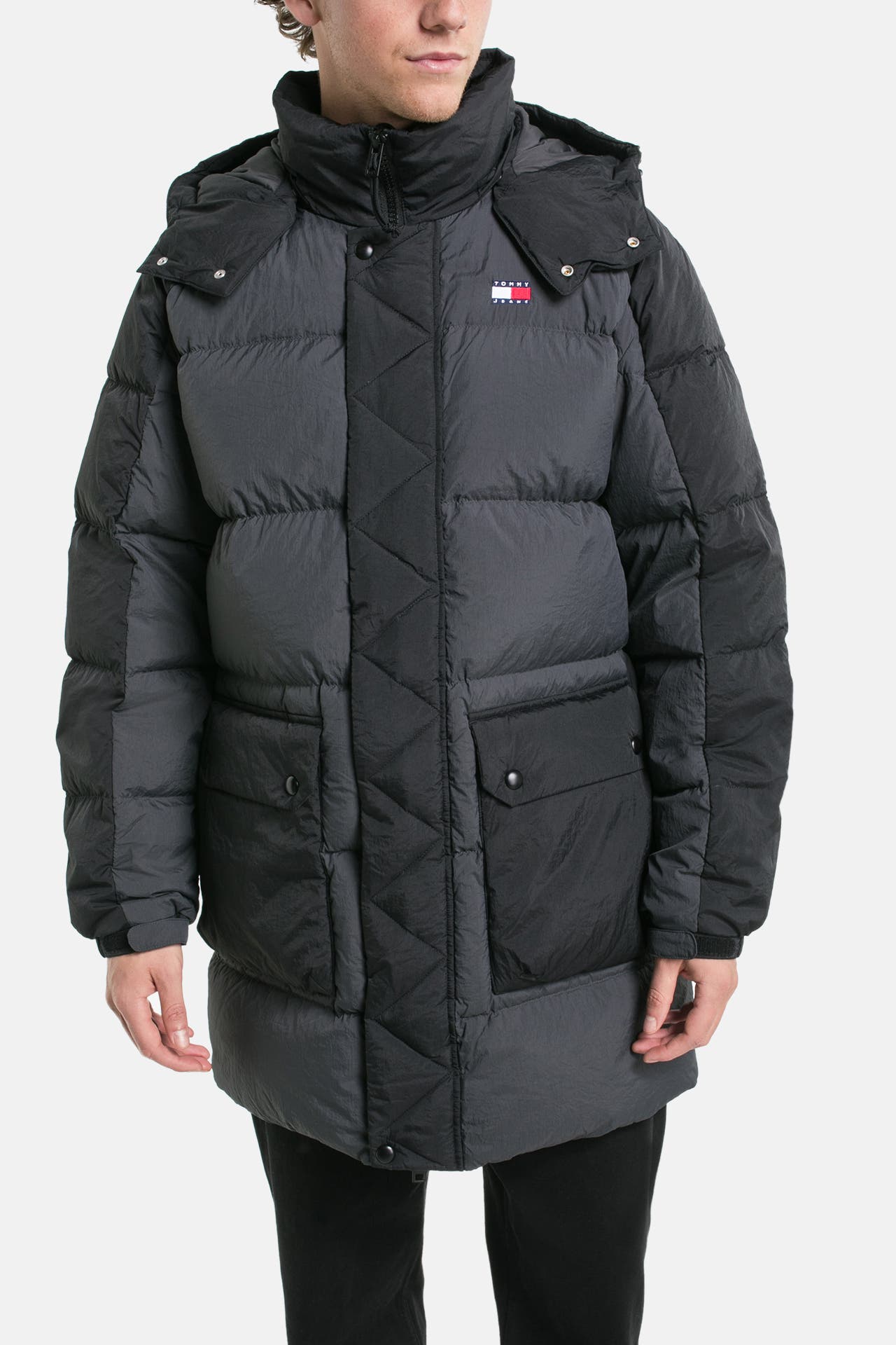 Spannende Daunenmantel Hilfiger Ebenbildbrend12741
