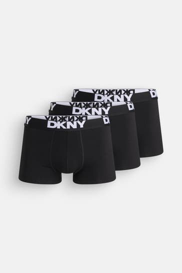 DKNY 3er-Pack Boxer Trunks 'Seattle' schwarz
