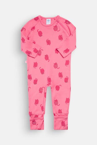 SANETTA Strampler gemustert