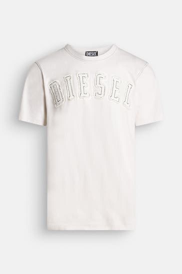 DIESEL T-Shirt offwhite