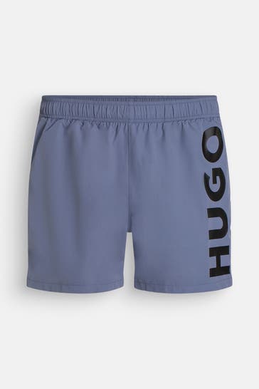 HUGO Badeshorts 'Abas' graublau