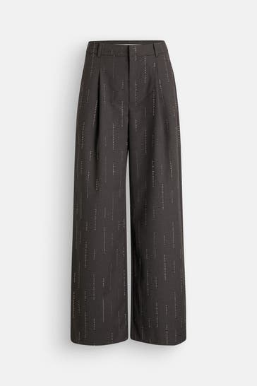 GESTUZ Stoffhose dunkelgrau