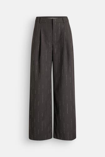 GESTUZ Stoffhose dunkelgrau