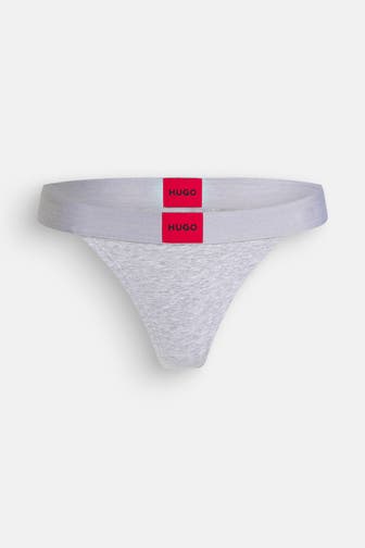 HUGO String hellgrau meliert