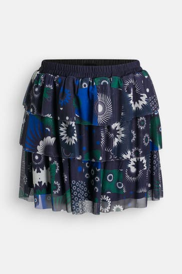 DESIGUAL Rock gemustert