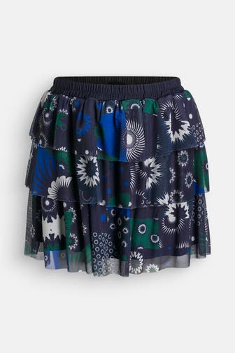 DESIGUAL Rock gemustert