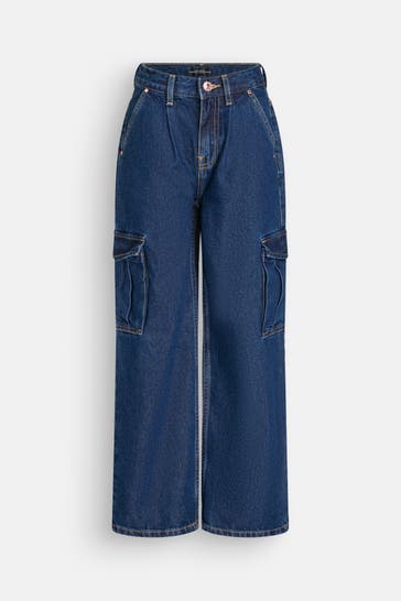 GUESS Jeans dunkelblau straight