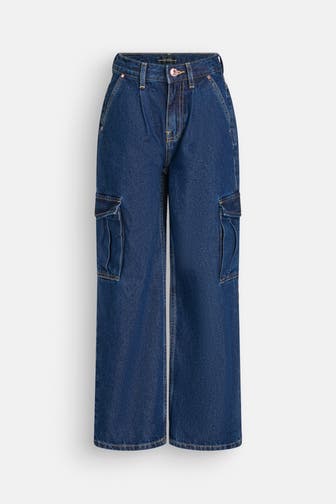 GUESS Jeans dunkelblau straight