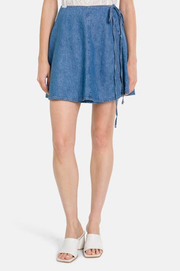 MARC O'POLO DENIM Jeansrock dunkelblau