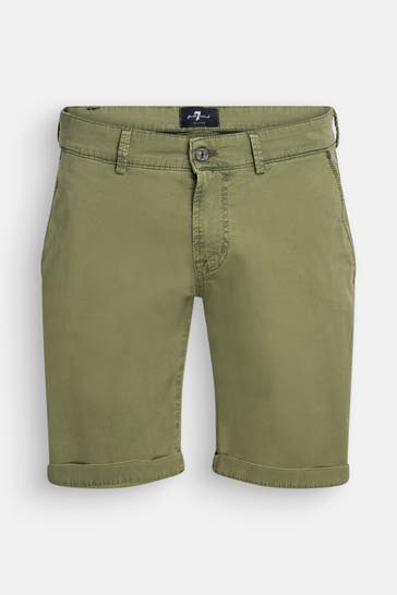 7 FOR ALL MANKIND Chino-Shorts olive