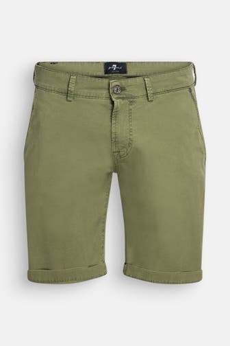 7 FOR ALL MANKIND Chino-Shorts olive
