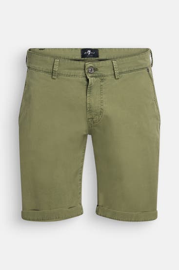 7 FOR ALL MANKIND - Chino-Shorts olive
