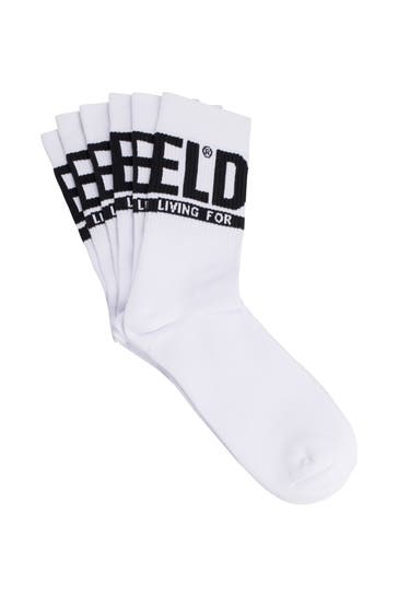 DIESEL 3er-Pack Socken weiß