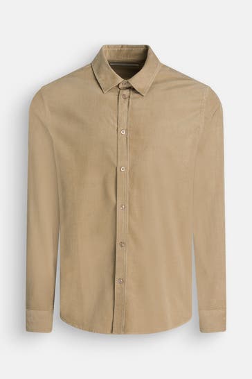 SAMSØE & SAMSØE Casual-Hemd 'Saliam' hellbraun