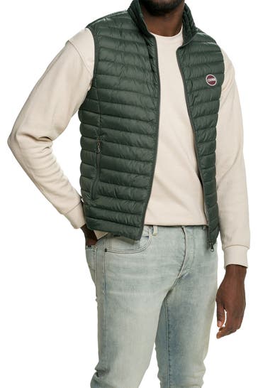 COLMAR Daunenweste oliv