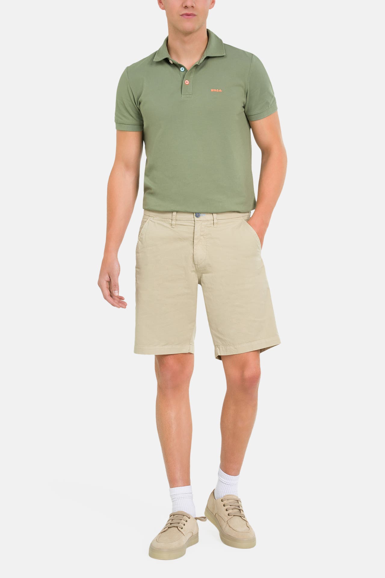 NEW ZEALAND AUCKLAND Chino-Shorts 'Lecagy' beige, Bild 1