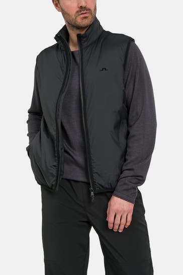 J.LINDEBERG Weste 'Dobber' schwarz