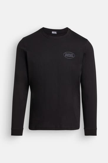 DIESEL - Longsleeve 'Diego' schwarz