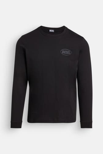 DIESEL Longsleeve 'Diego' schwarz