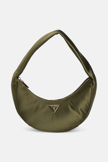 GUESS Schultertasche oliv