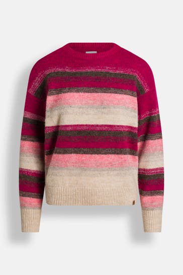 CAMEL ACTIVE Strickpullover mehrfarbig gestreift