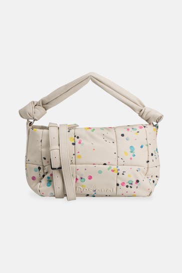 DESIGUAL Schultertasche beige