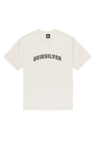 QUIKSILVER T-Shirt ecru
