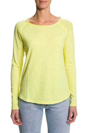 RICH & ROYAL Langarmshirt gelb