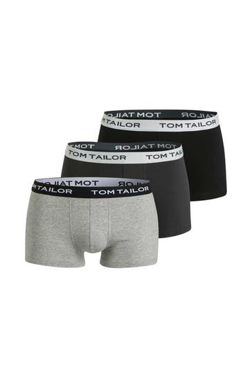 TOM TAILOR 3er-Pack Boxer Trunks