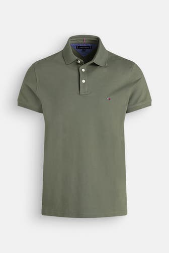 TOMMY HILFIGER Polo-Shirt oliv